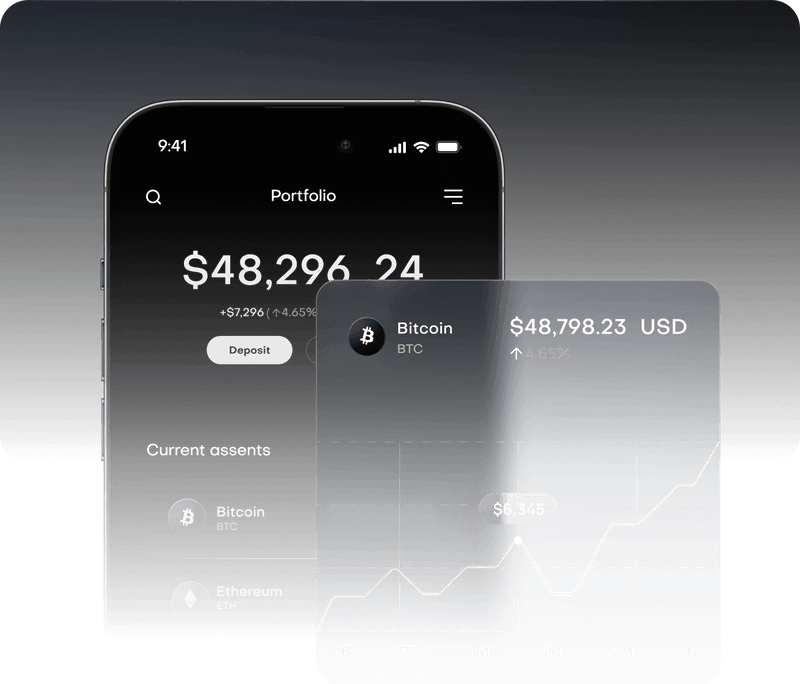 A Crypto Wallet From The Future - Cryptomatic X Webflow Template